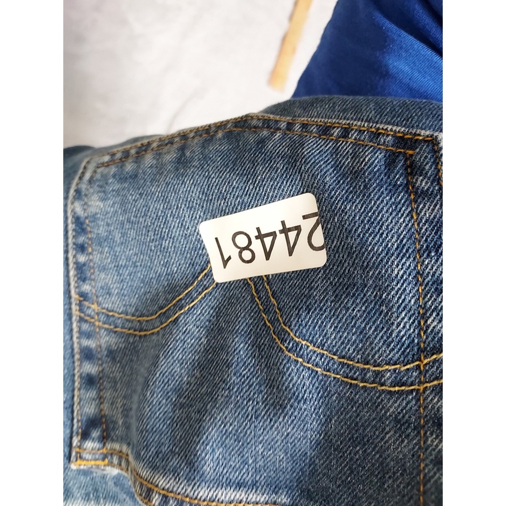 Vintage Levis 560 Jeans Mens 33x30 Y2K Comfort Fit Loose Baggy Denim Blue Skater - Picture 11 of 11